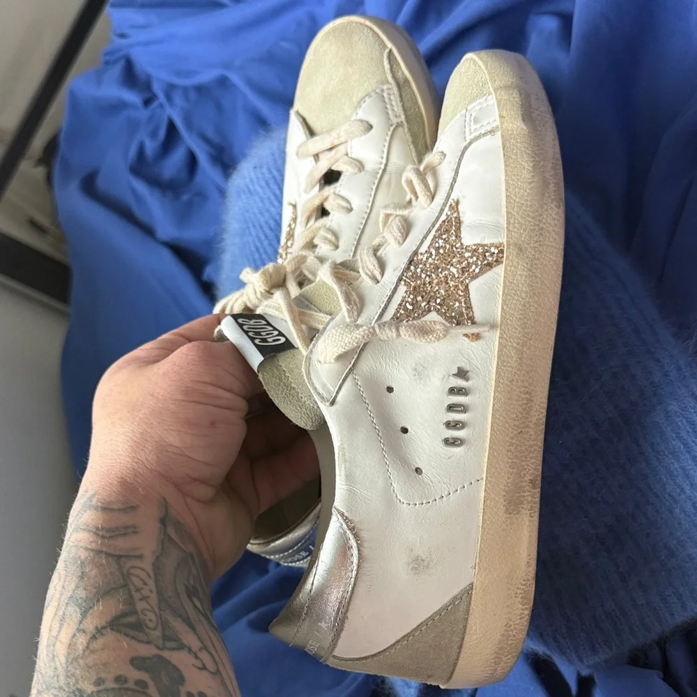 Golden Goose White Super-Star Insole Detail - Picture 6 of 7